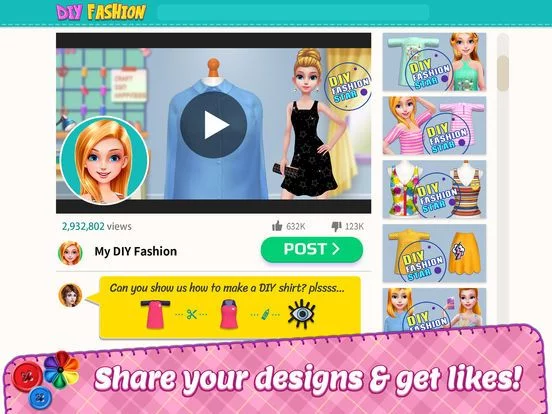 Изображение игры: DIY Fashion Star