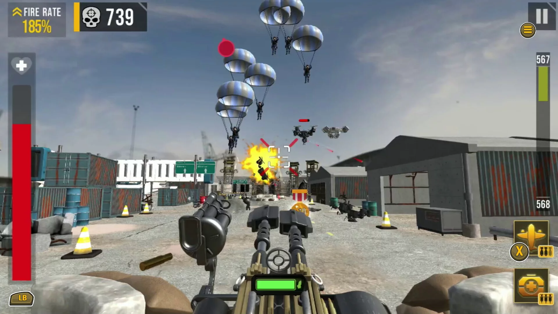 Изображение игры: Infantry Attack