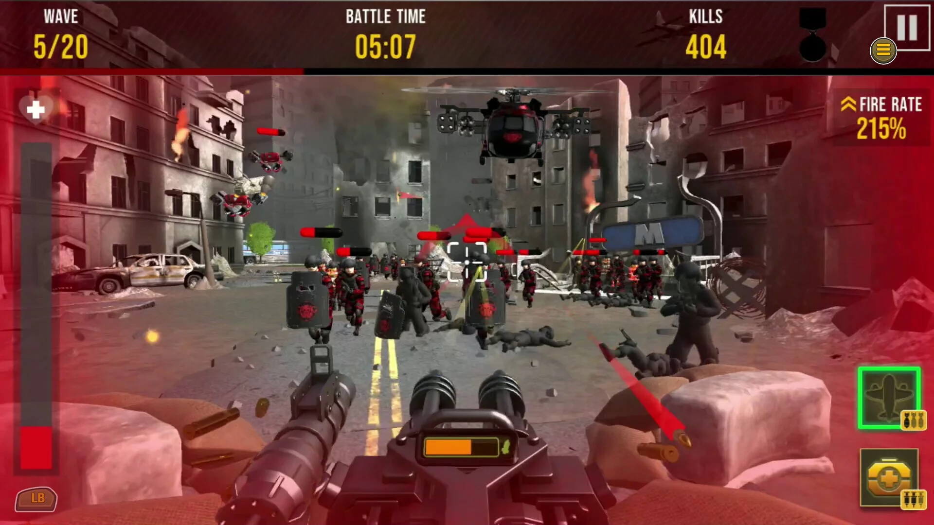 Изображение игры: Infantry Attack