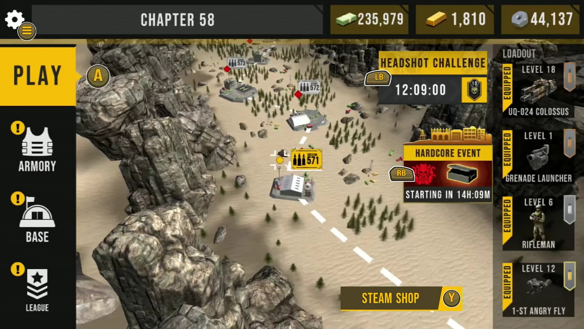 Изображение игры: Infantry Attack