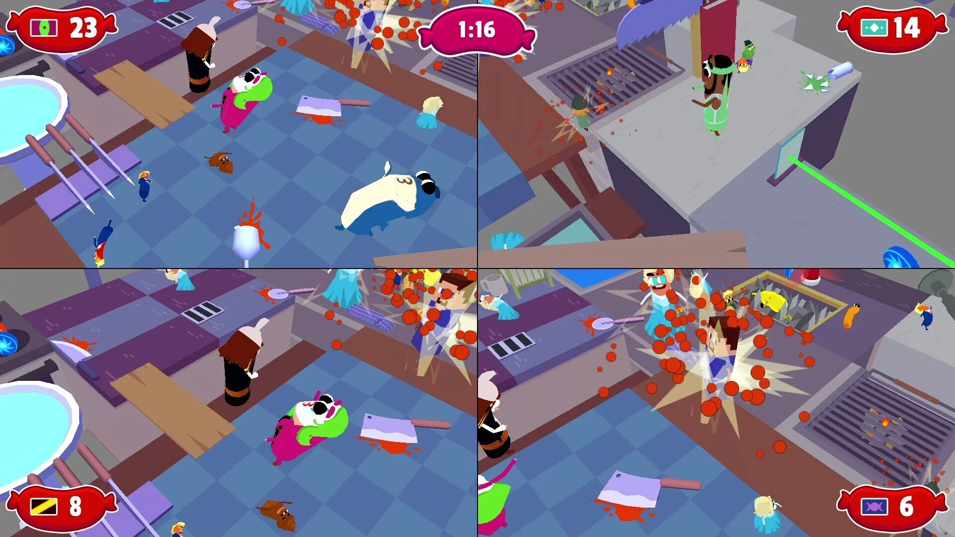 Изображение игры: Sausage Wars