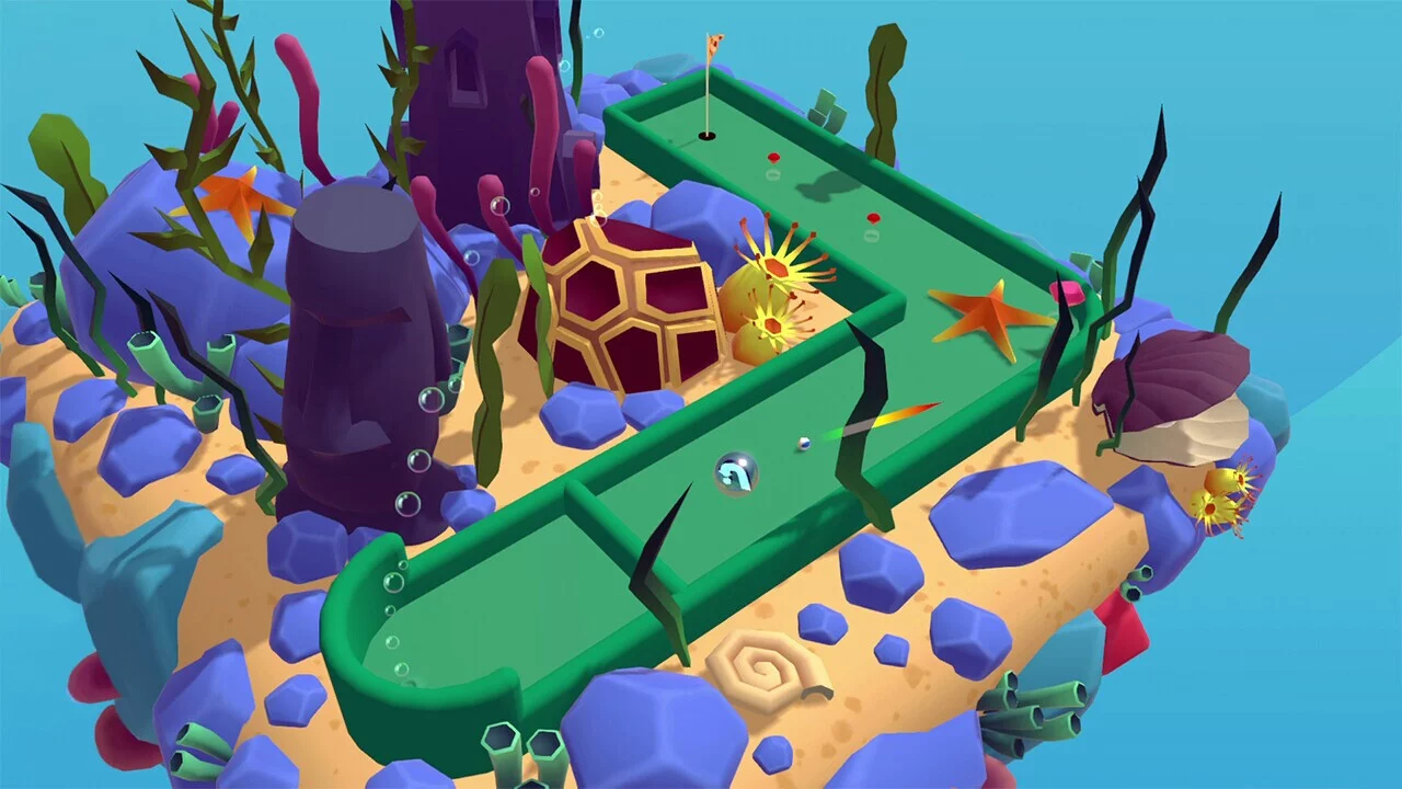 Изображение игры: Pocket Mini Golf 2