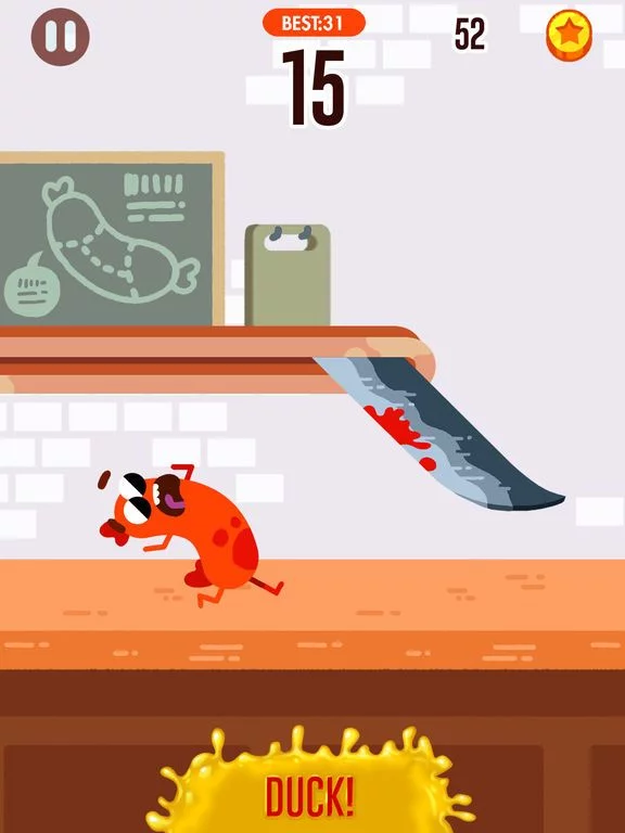 Изображение игры: Run Sausage Run!