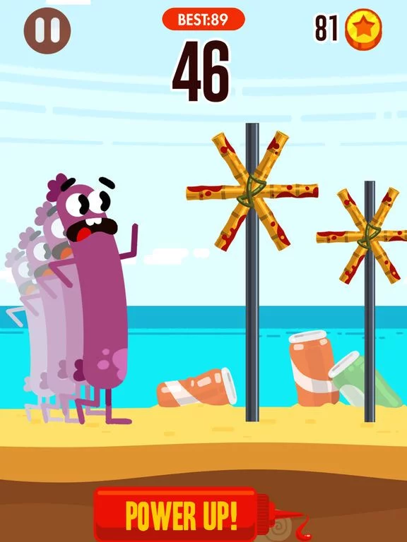 Изображение игры: Run Sausage Run!