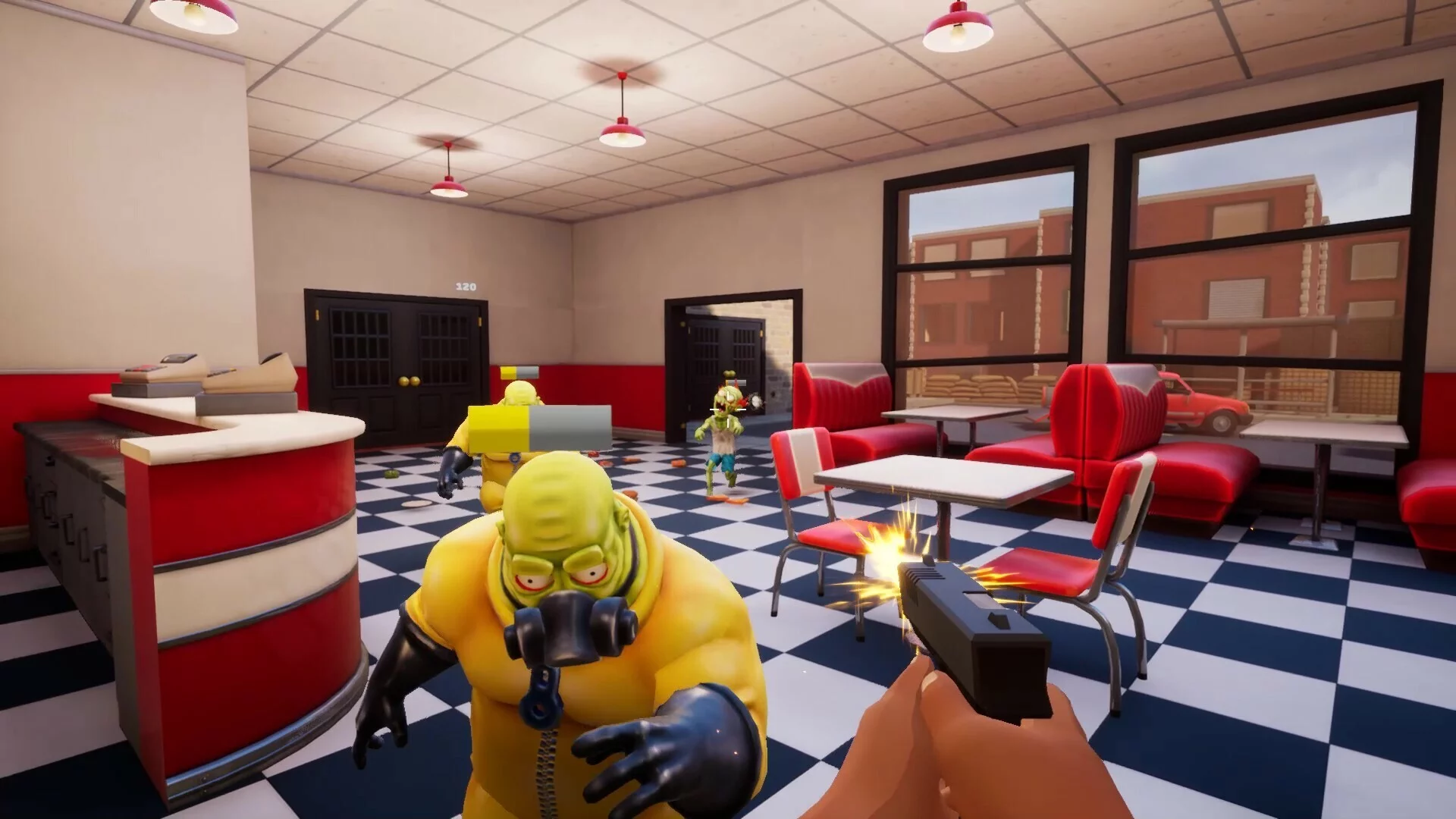 Изображение игры: Escape From Zombietown