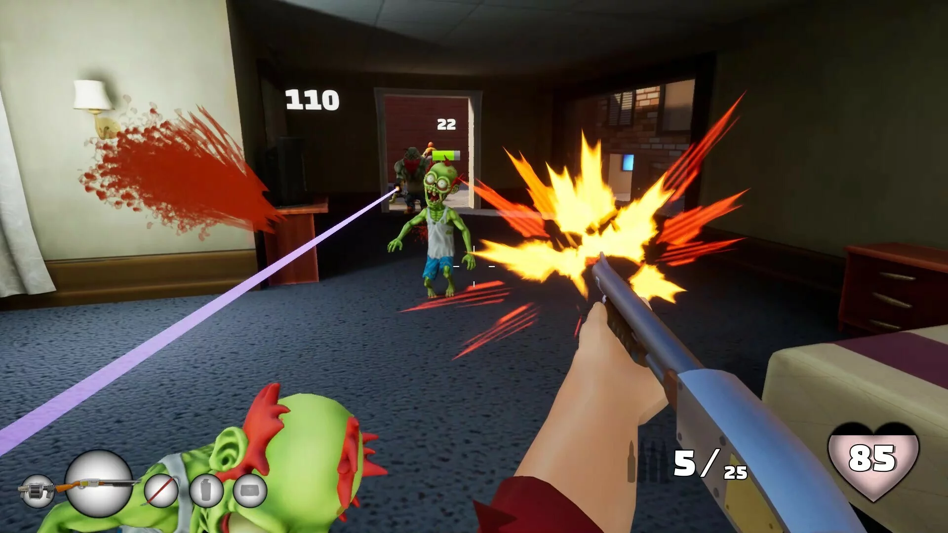 Изображение игры: Escape From Zombietown
