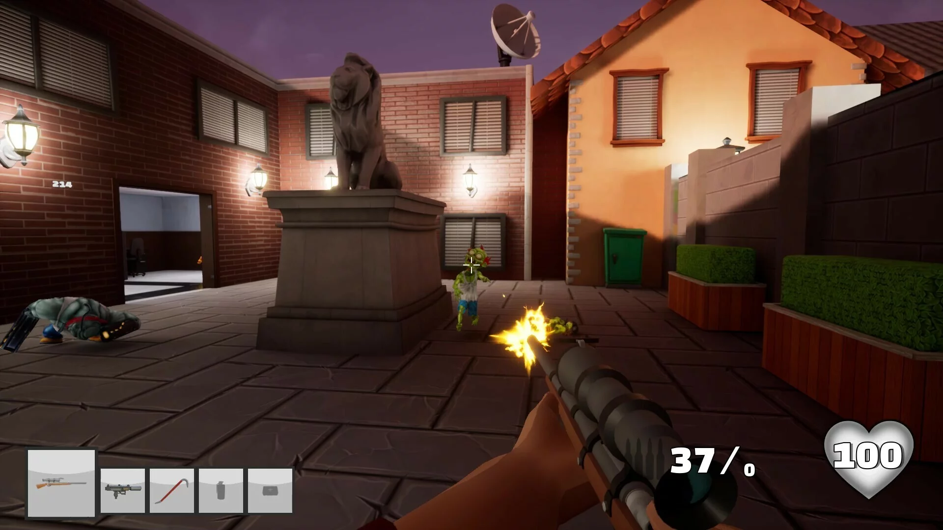 Изображение игры: Escape From Zombietown