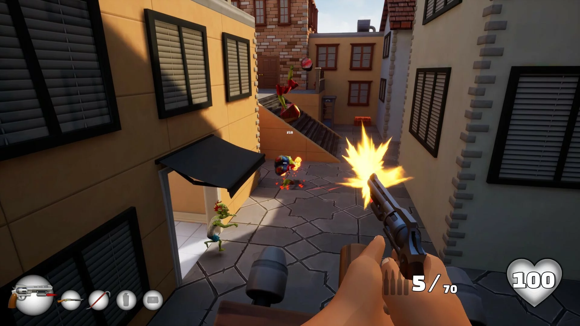 Изображение игры: Escape From Zombietown