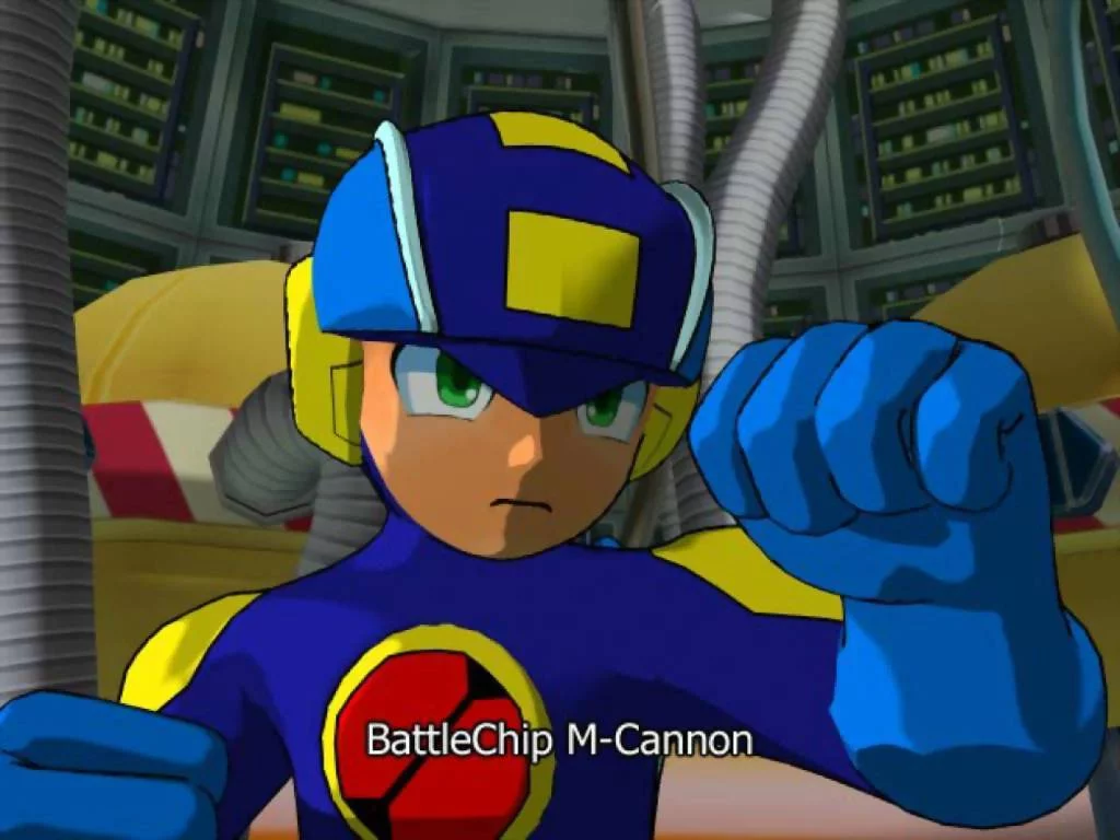 Изображение игры: Mega Man Network Transmission