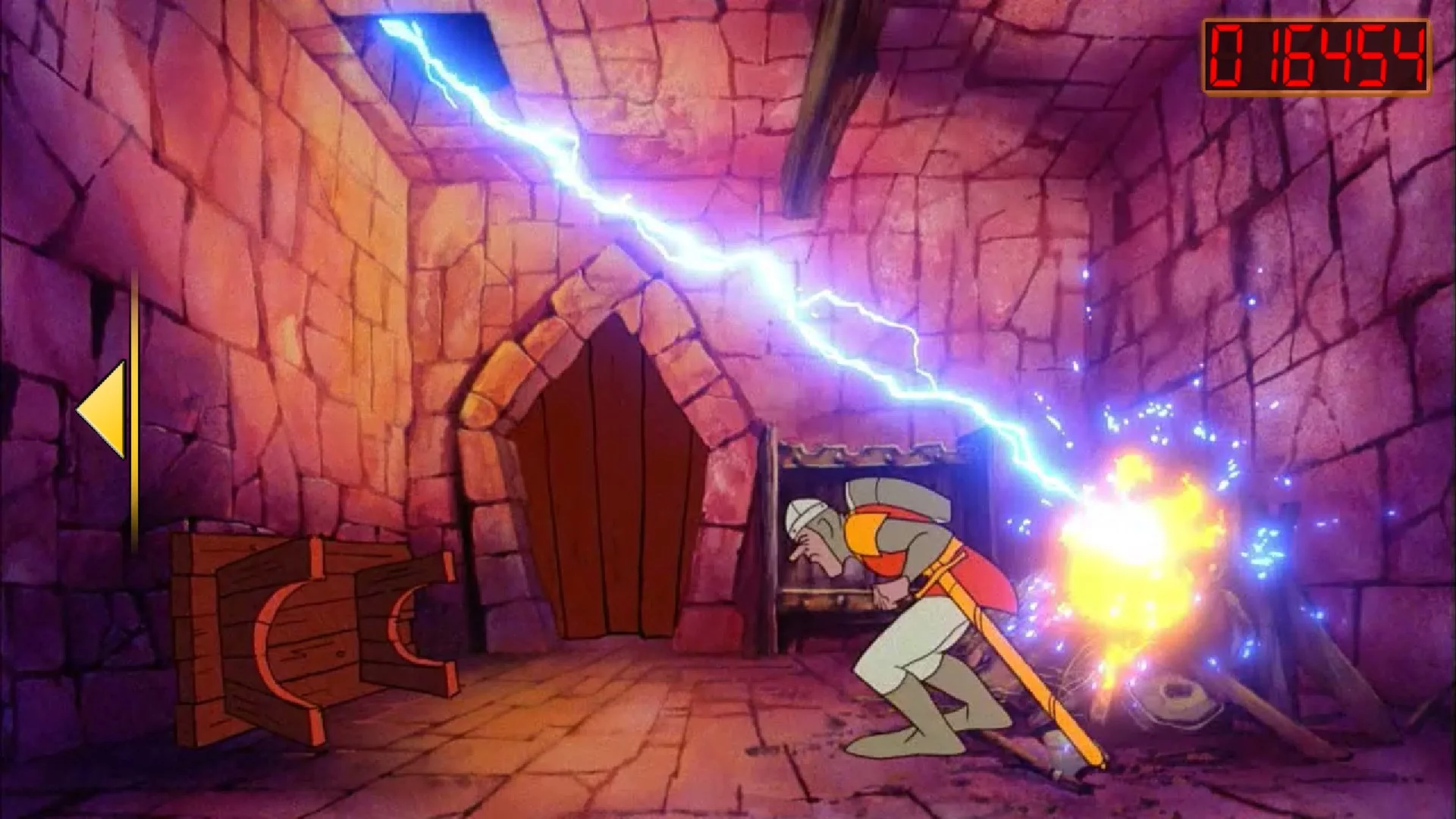 Изображение игры: Dragon's Lair HD