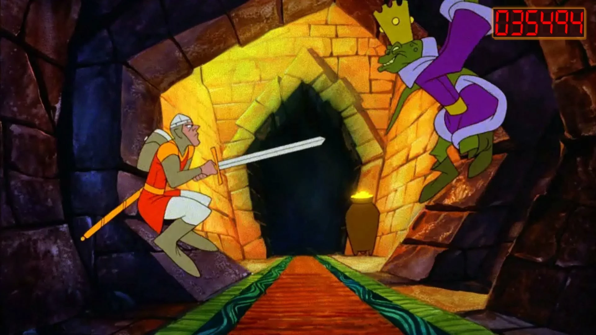 Изображение игры: Dragon's Lair HD