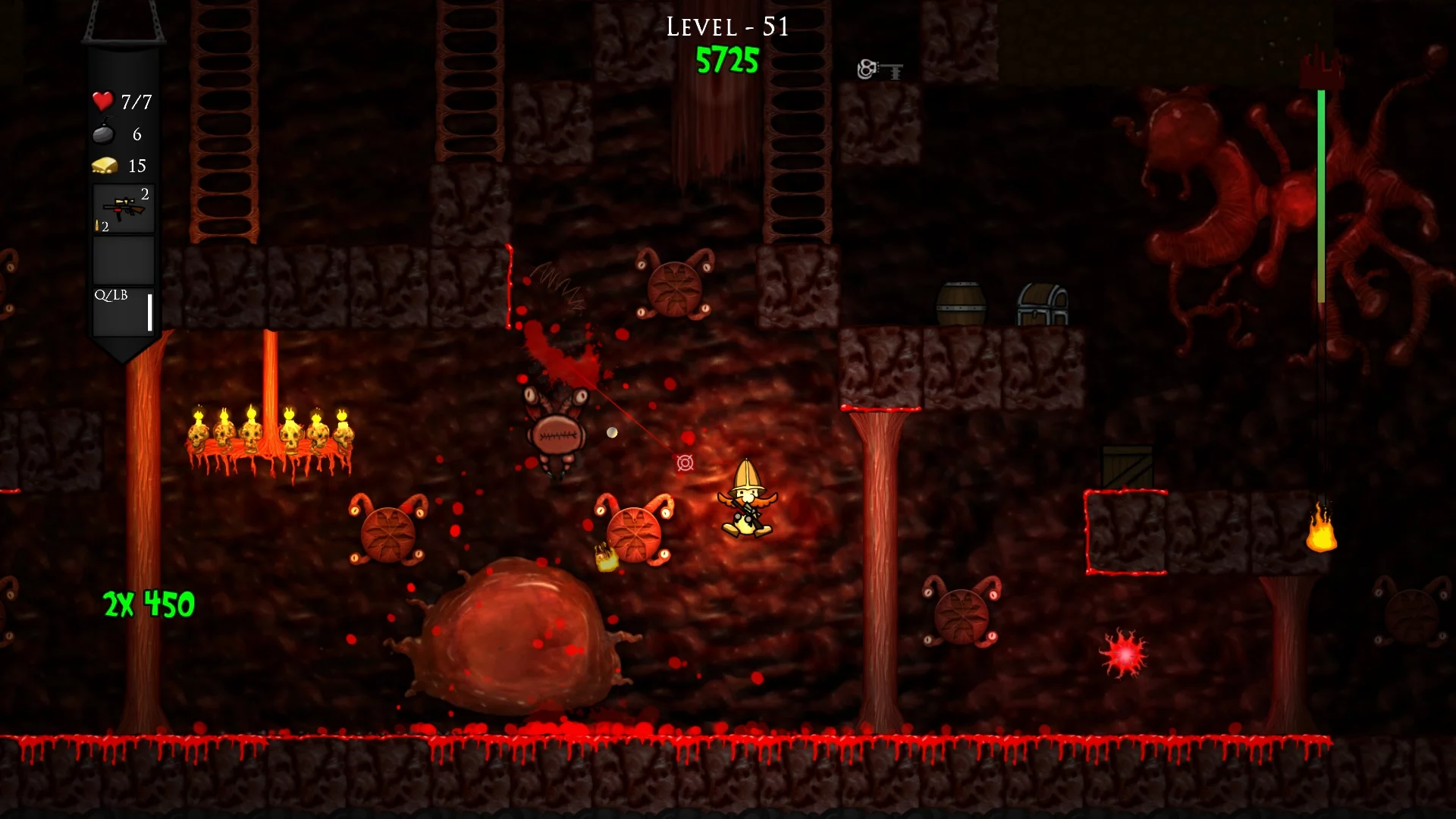 Изображение игры: 99 Levels To Hell