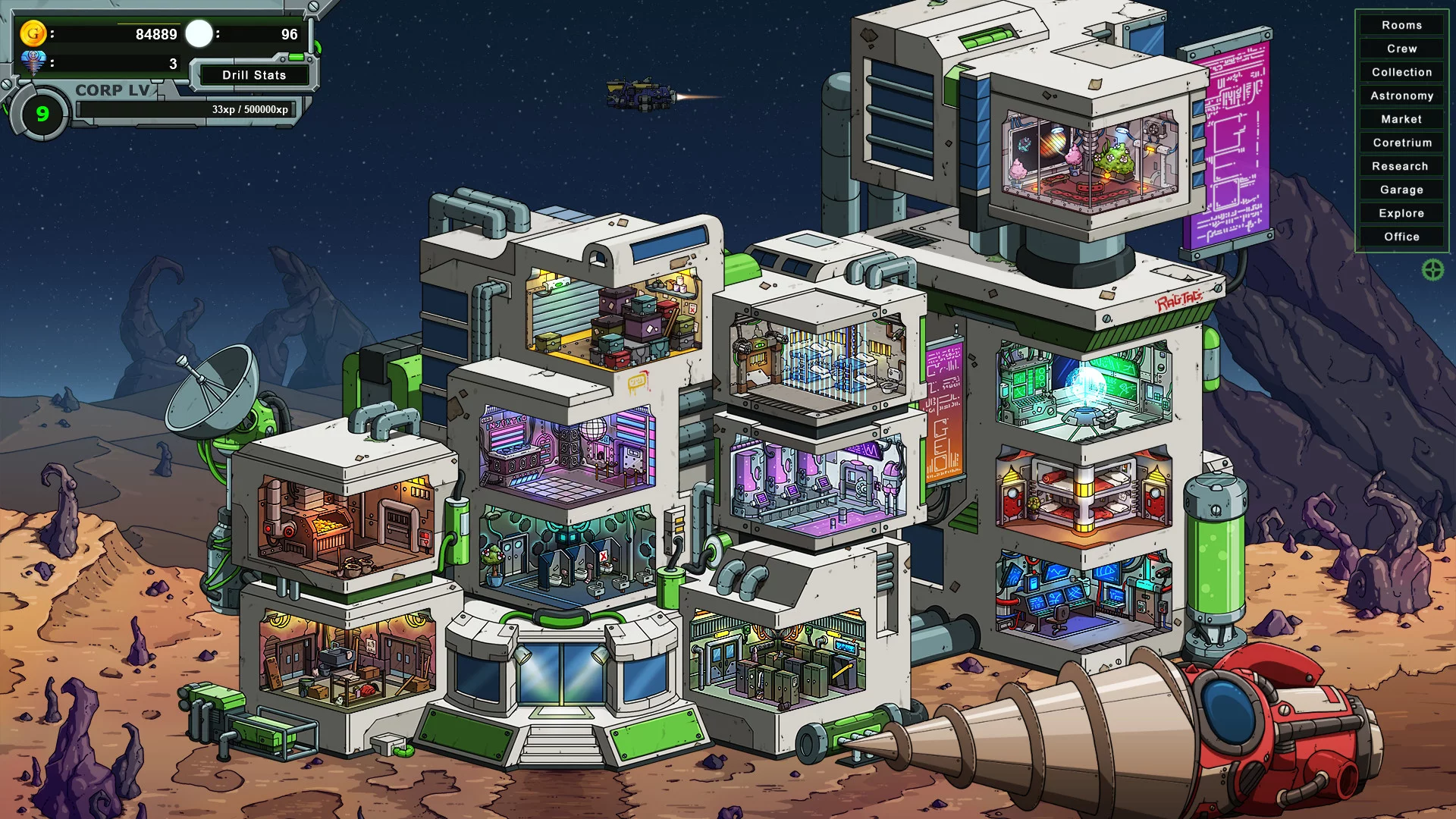Изображение игры: Galactic Mining Corp
