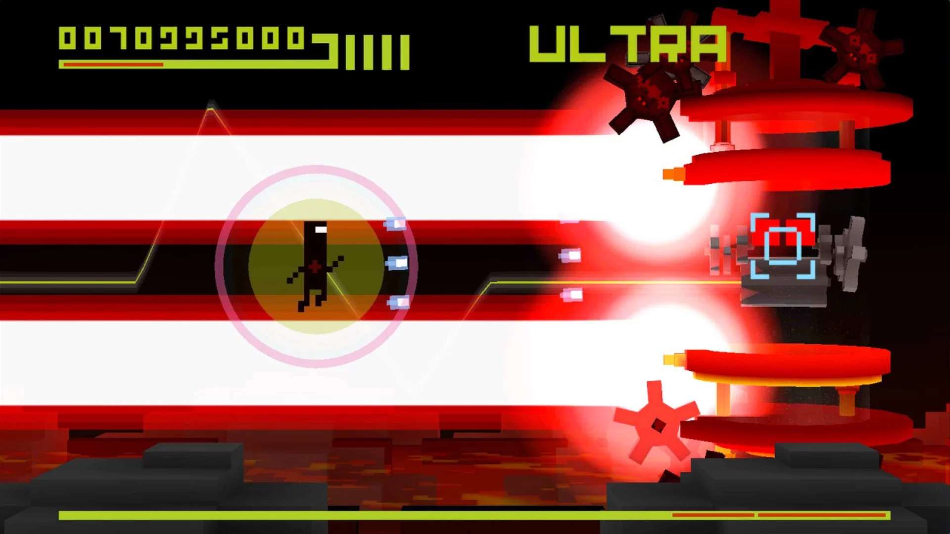Изображение игры: BIT.TRIP FATE