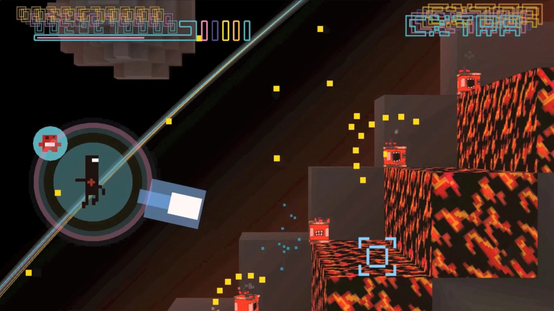 Изображение игры: BIT.TRIP FATE