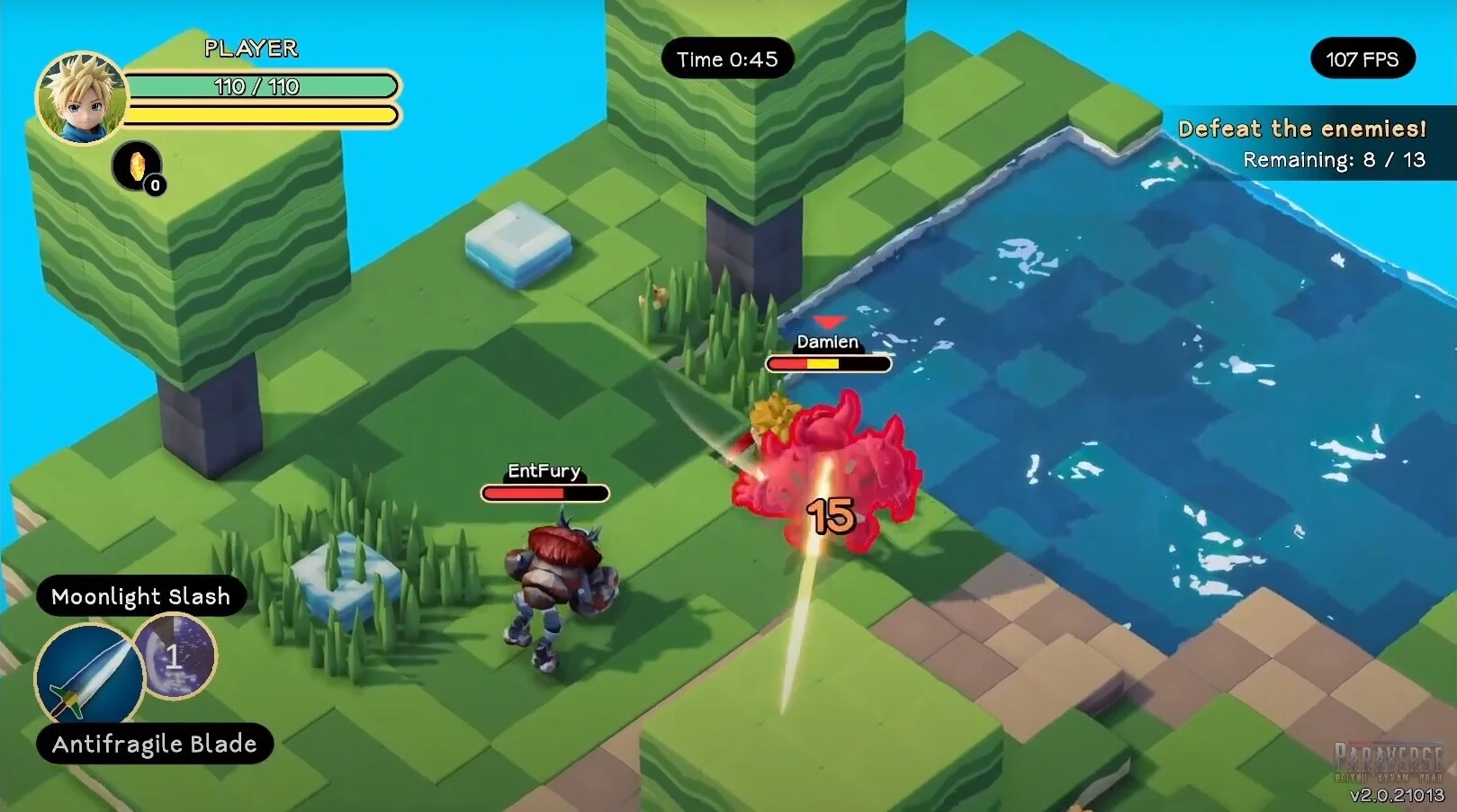 Изображение игры: Cube Hero Odyssey