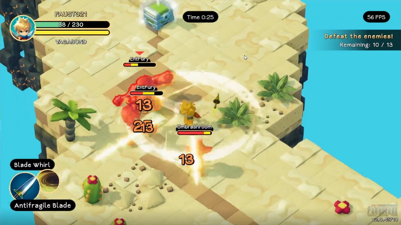 Изображение игры: Cube Hero Odyssey