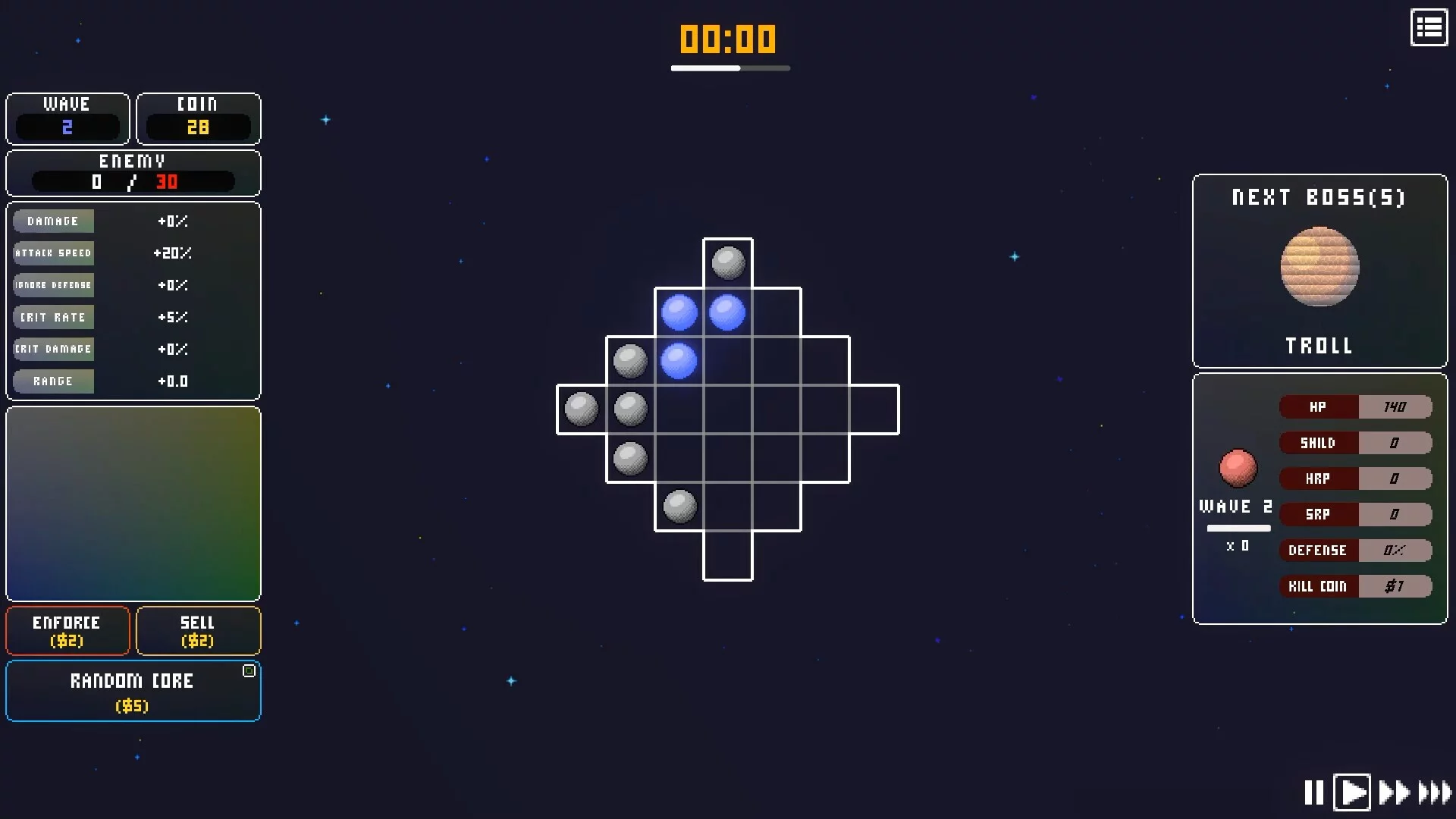 Изображение игры: Random Core Defense