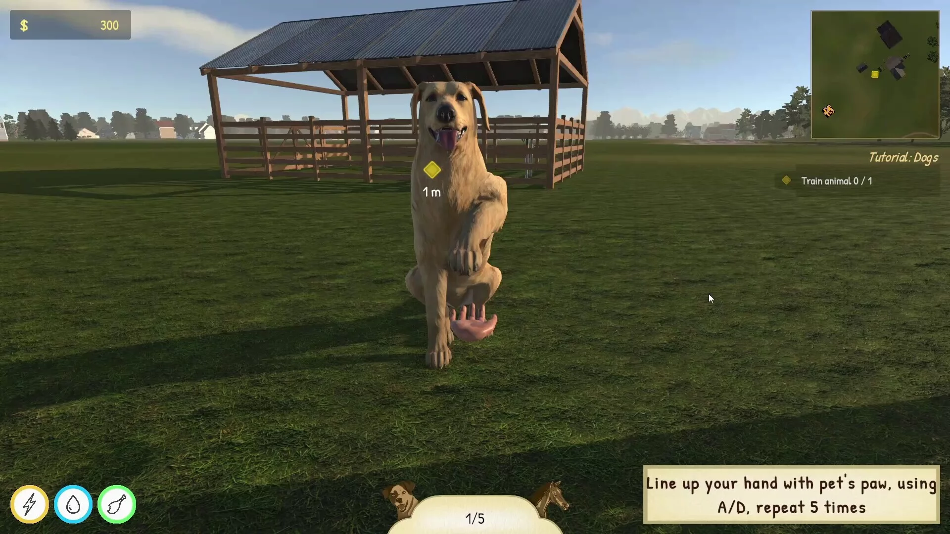 Изображение игры: Animal Trainer Simulator: Prologue