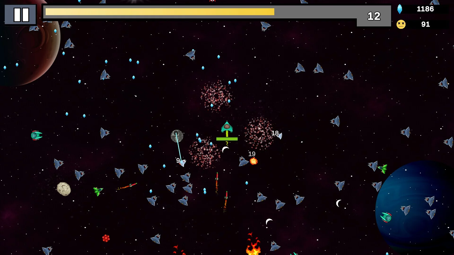 Изображение игры: Space Horde Attack