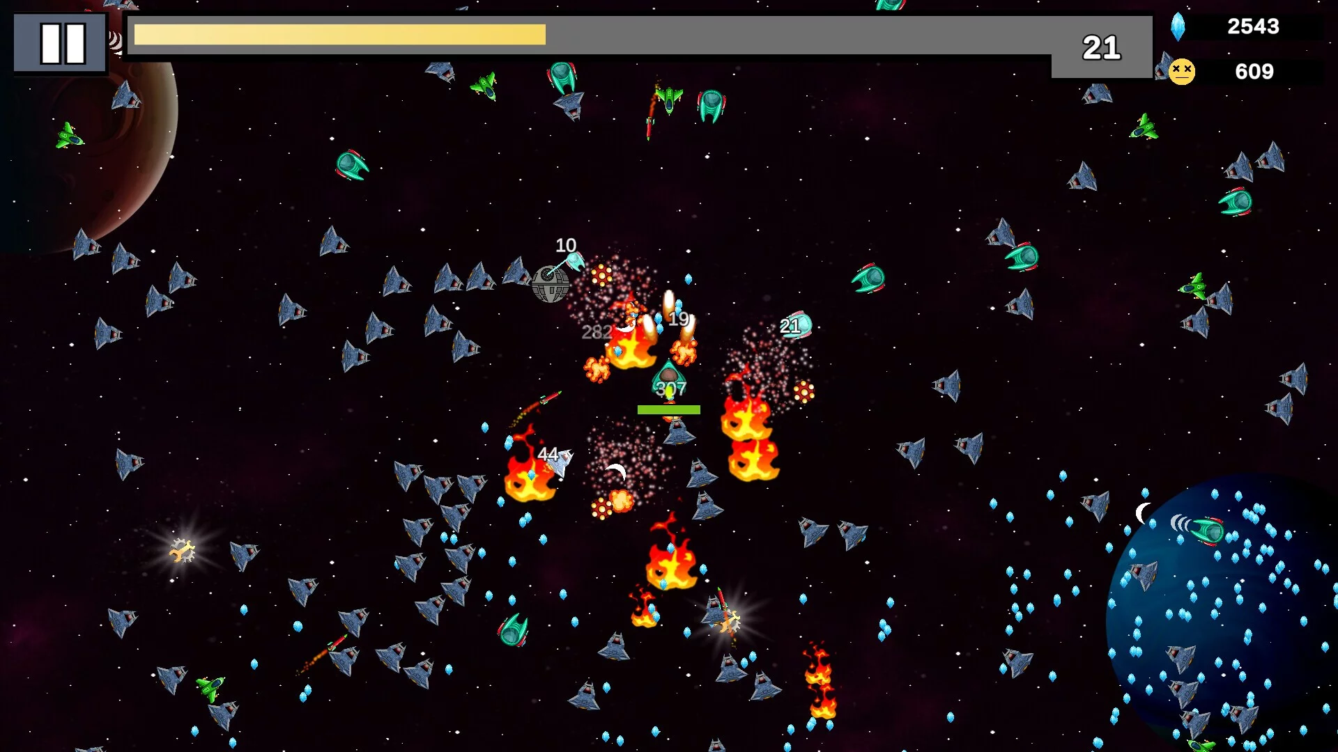 Изображение игры: Space Horde Attack