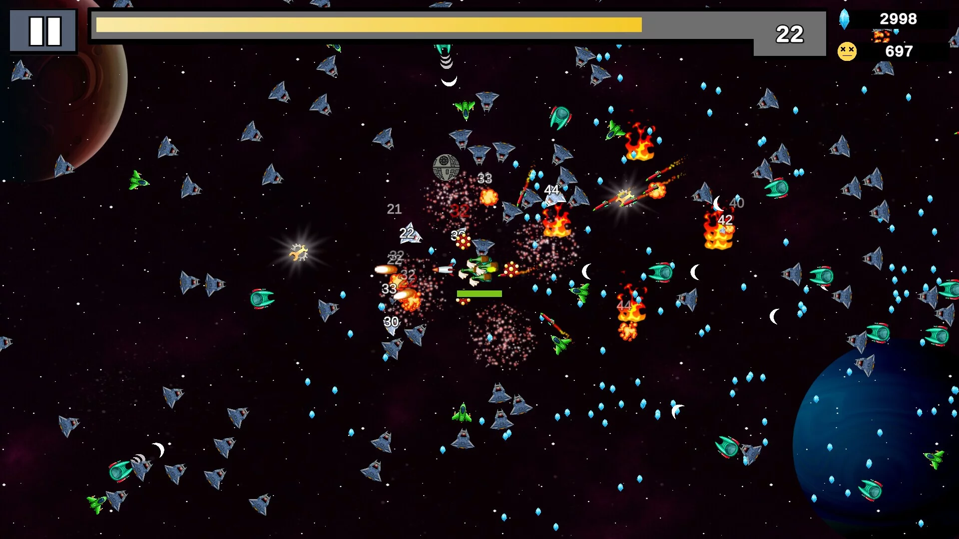 Изображение игры: Space Horde Attack
