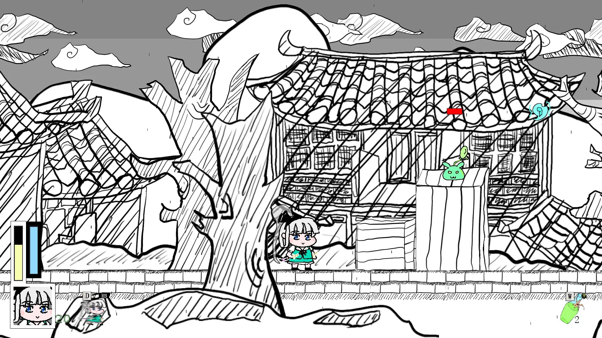 Изображение игры: 幽幽子大人食欲不振 Yuyuko is suffering from lack of appetite