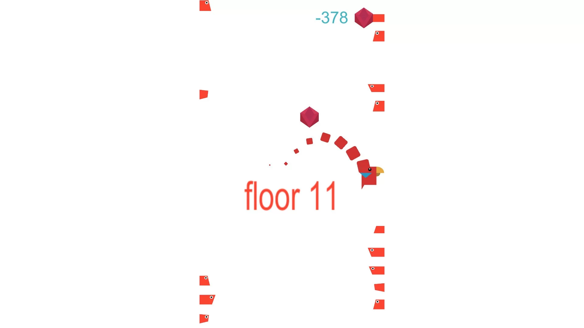 Изображение игры: Go Up Bird!