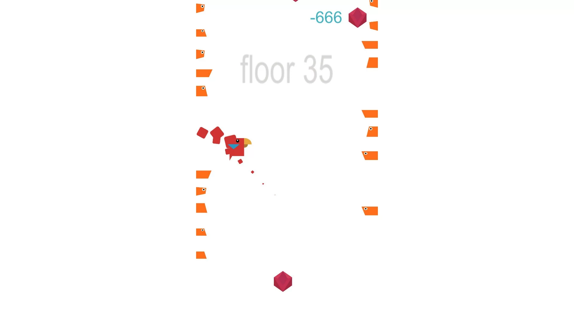 Изображение игры: Go Up Bird!