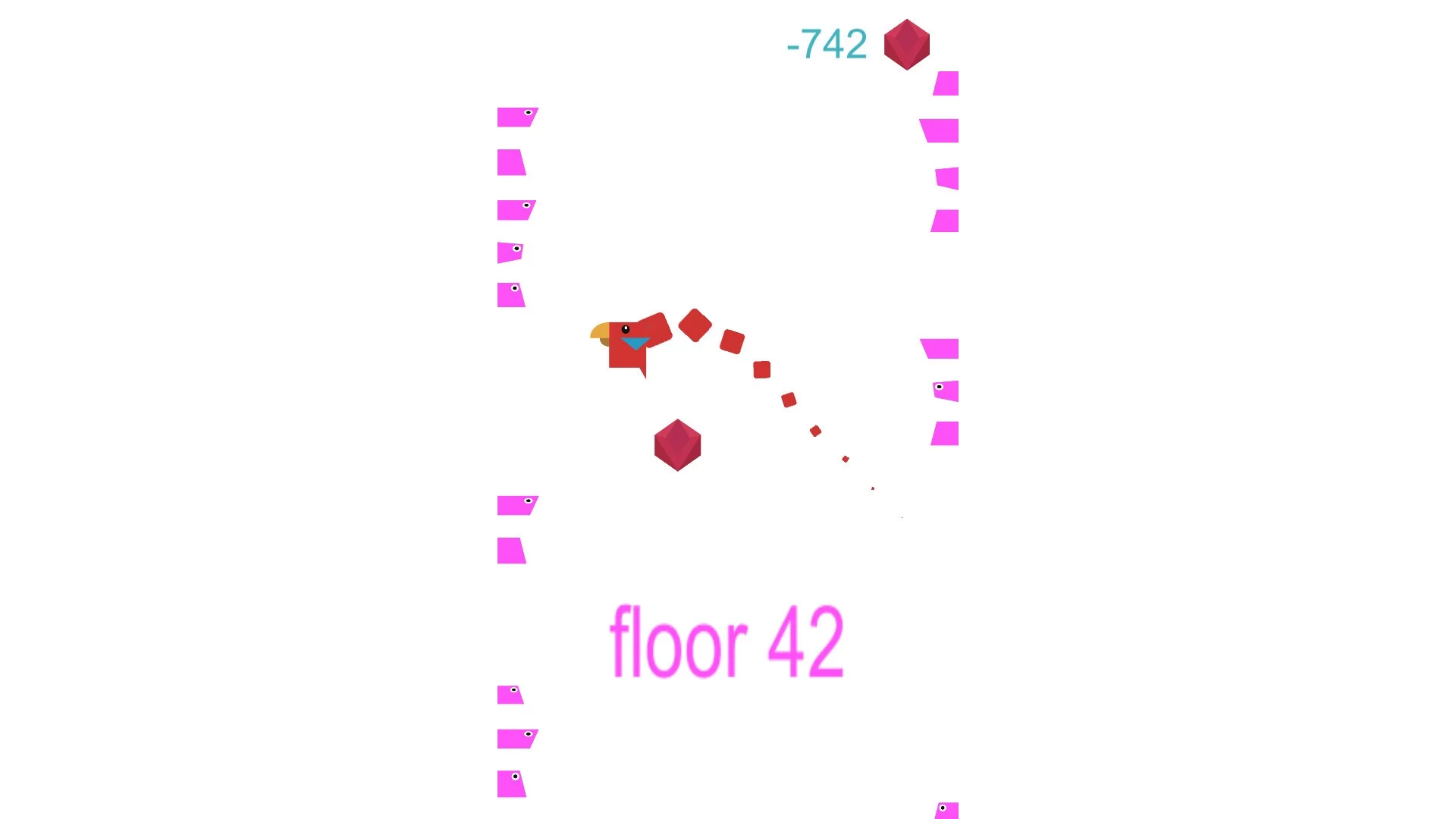 Изображение игры: Go Up Bird!