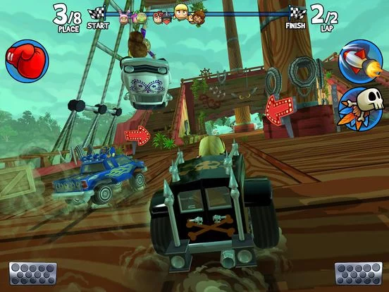 Изображение игры: Beach Buggy Racing 2