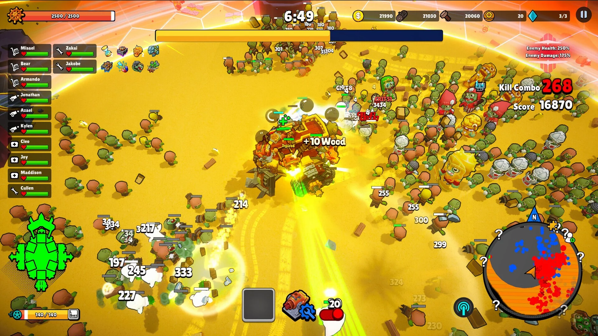 Изображение игры: Zombie Rollerz: The Last Ship - Prologue