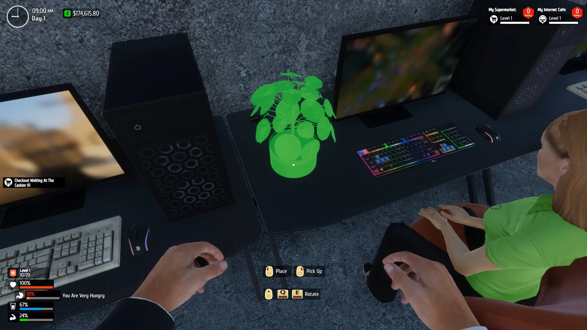 Изображение игры: Internet Cafe & Supermarket Simulator 2024