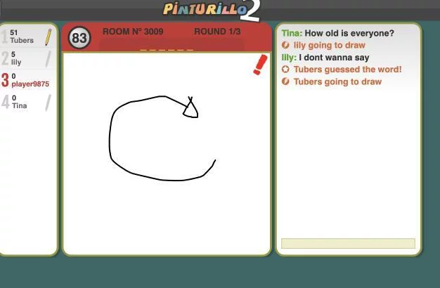 Изображение игры: Pinturillo 2