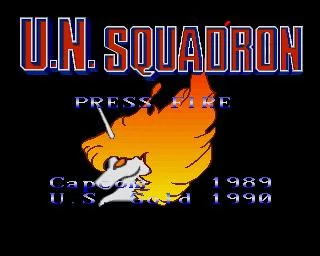 Изображение игры: U.N. Squadron