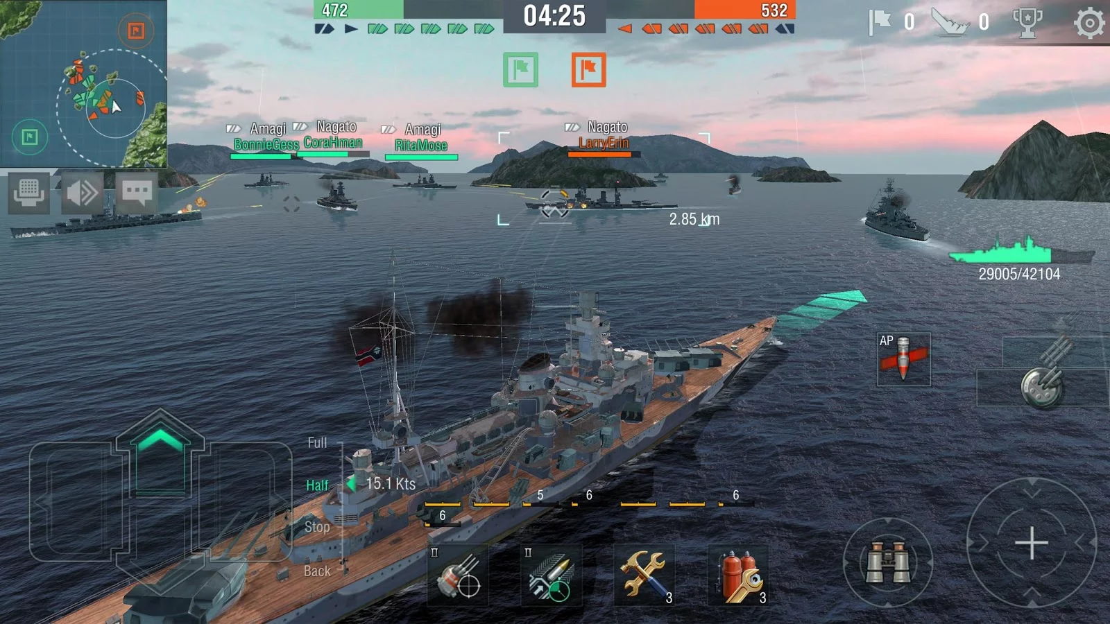 Изображение игры: World of Warships Blitz