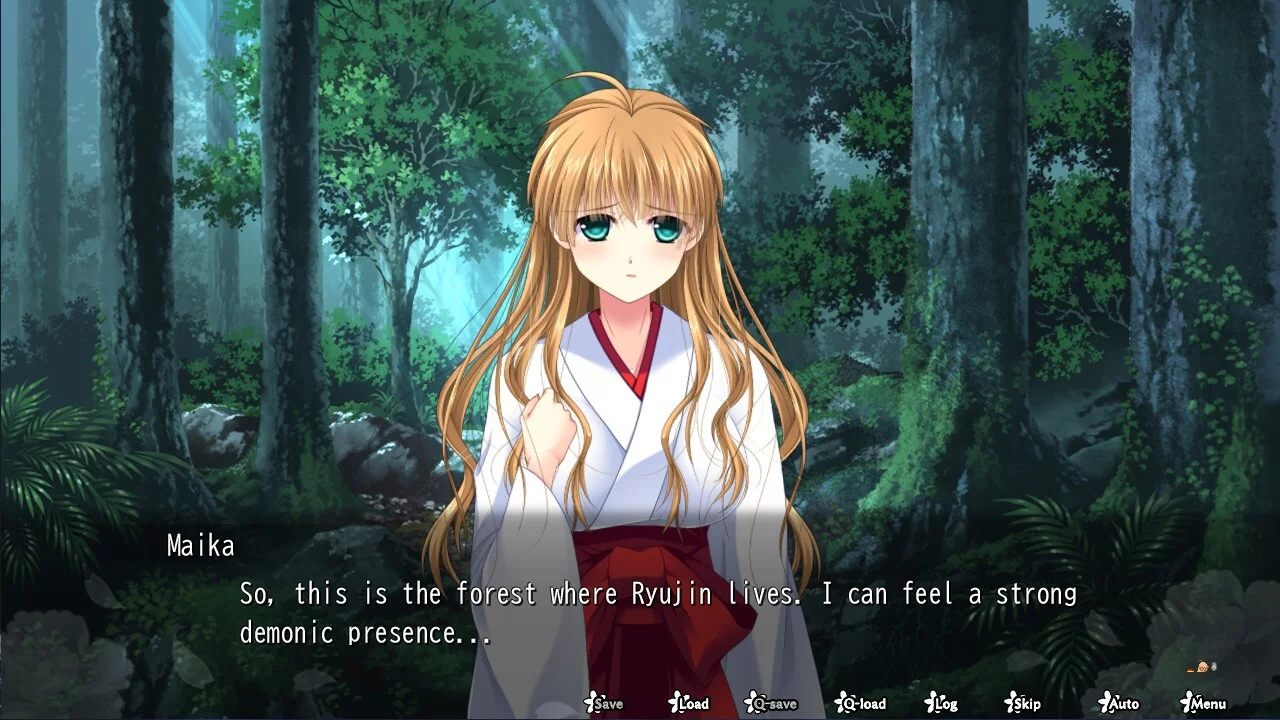 Изображение игры: Dawn of Kagura: Maika's Story - The Dragon's Wrath