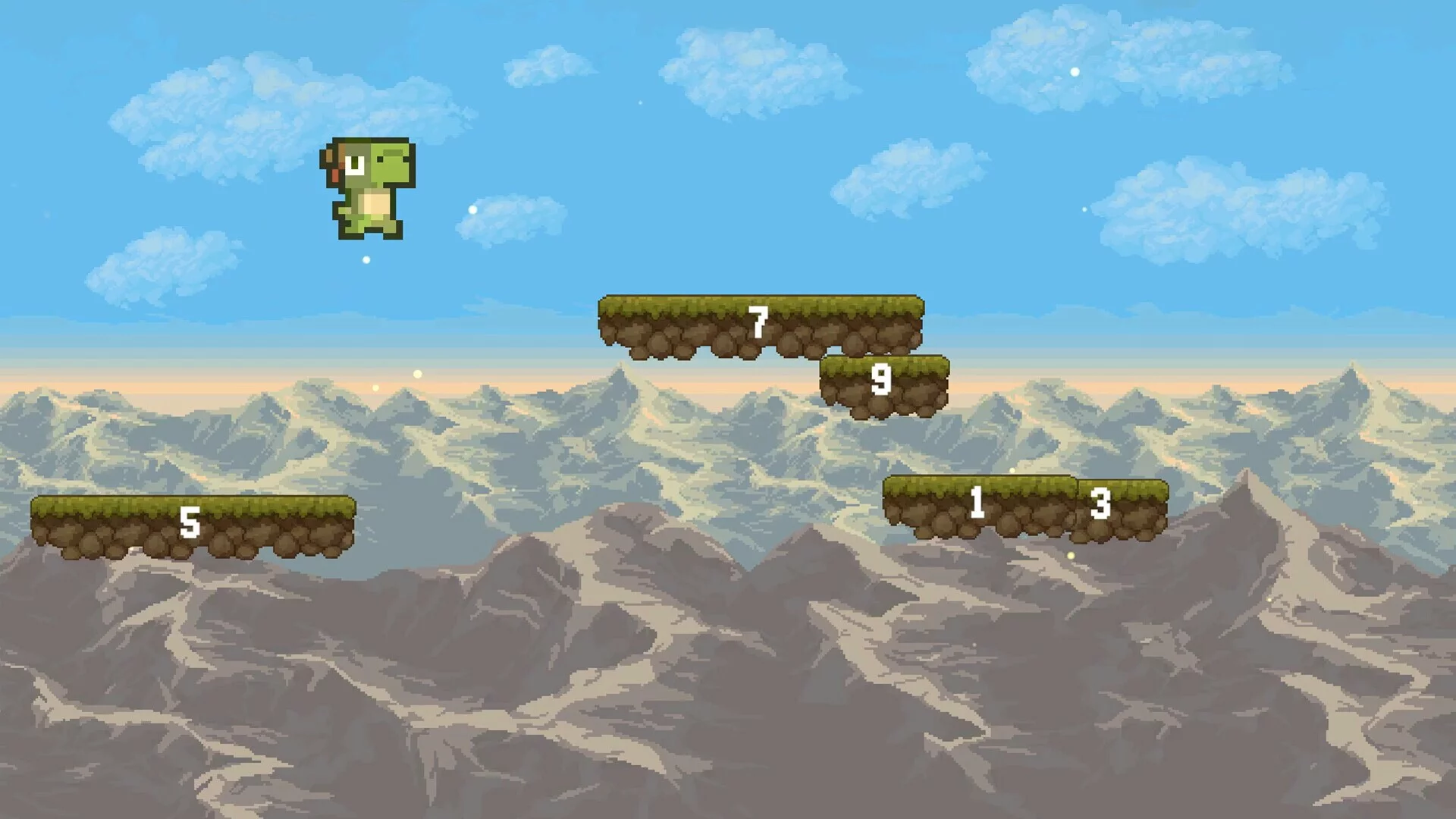 Изображение игры: Dino Precision Platformer