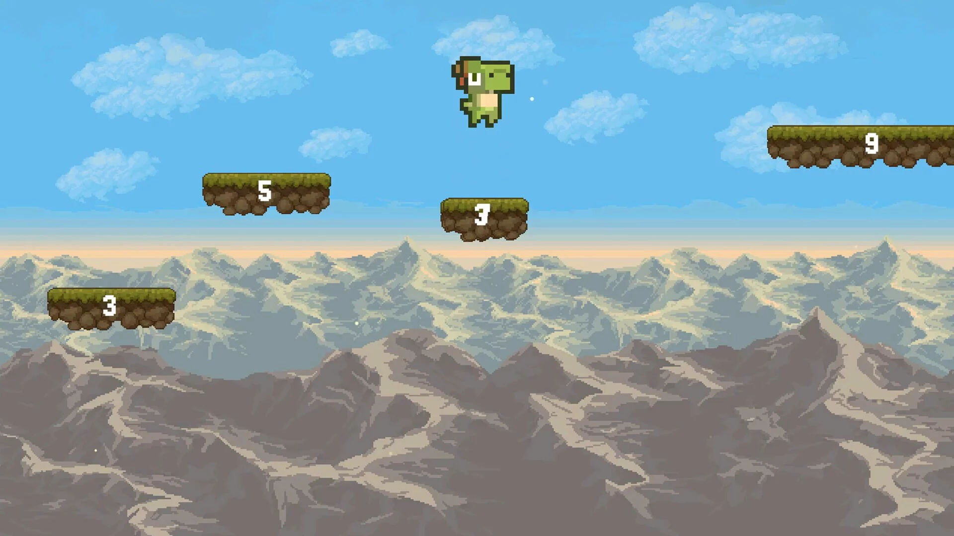 Изображение игры: Dino Precision Platformer