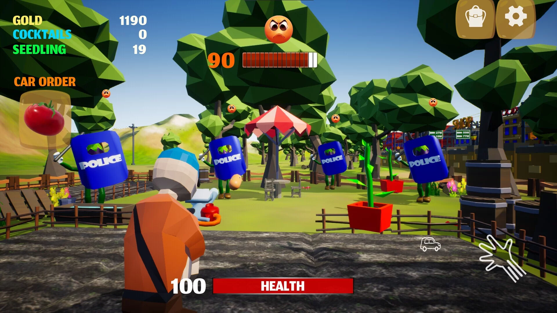 Изображение игры: Berry Bash