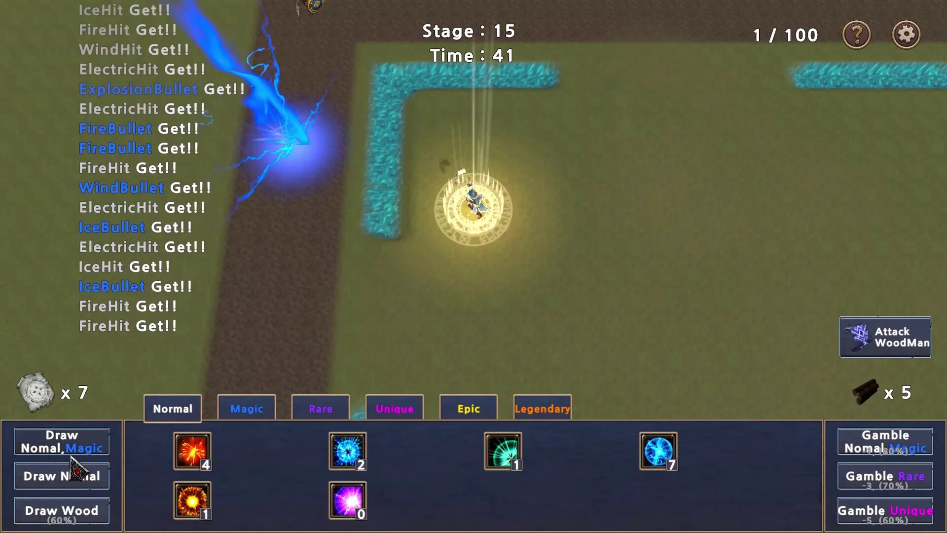 Изображение игры: Skill Random Defense