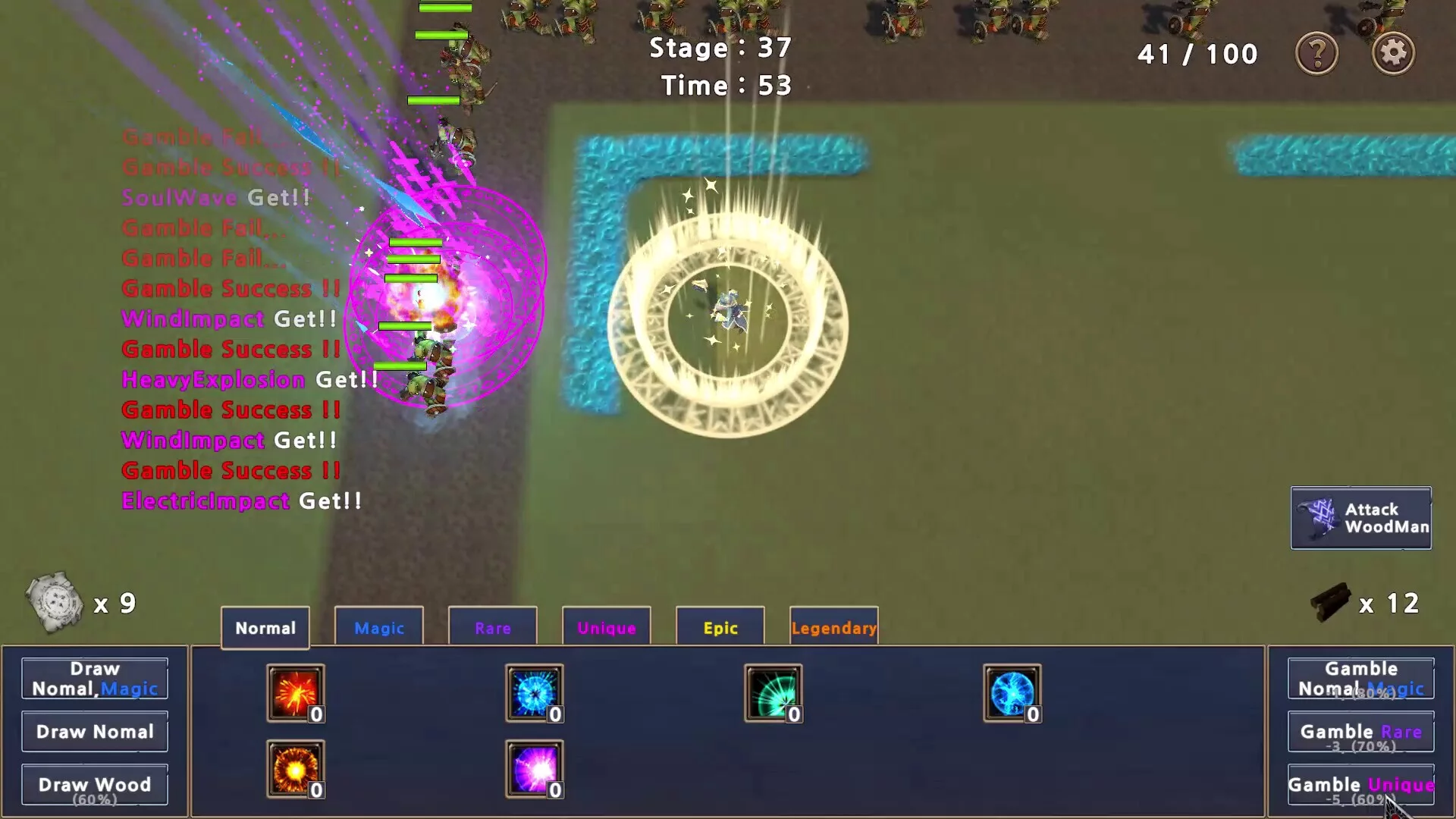 Изображение игры: Skill Random Defense