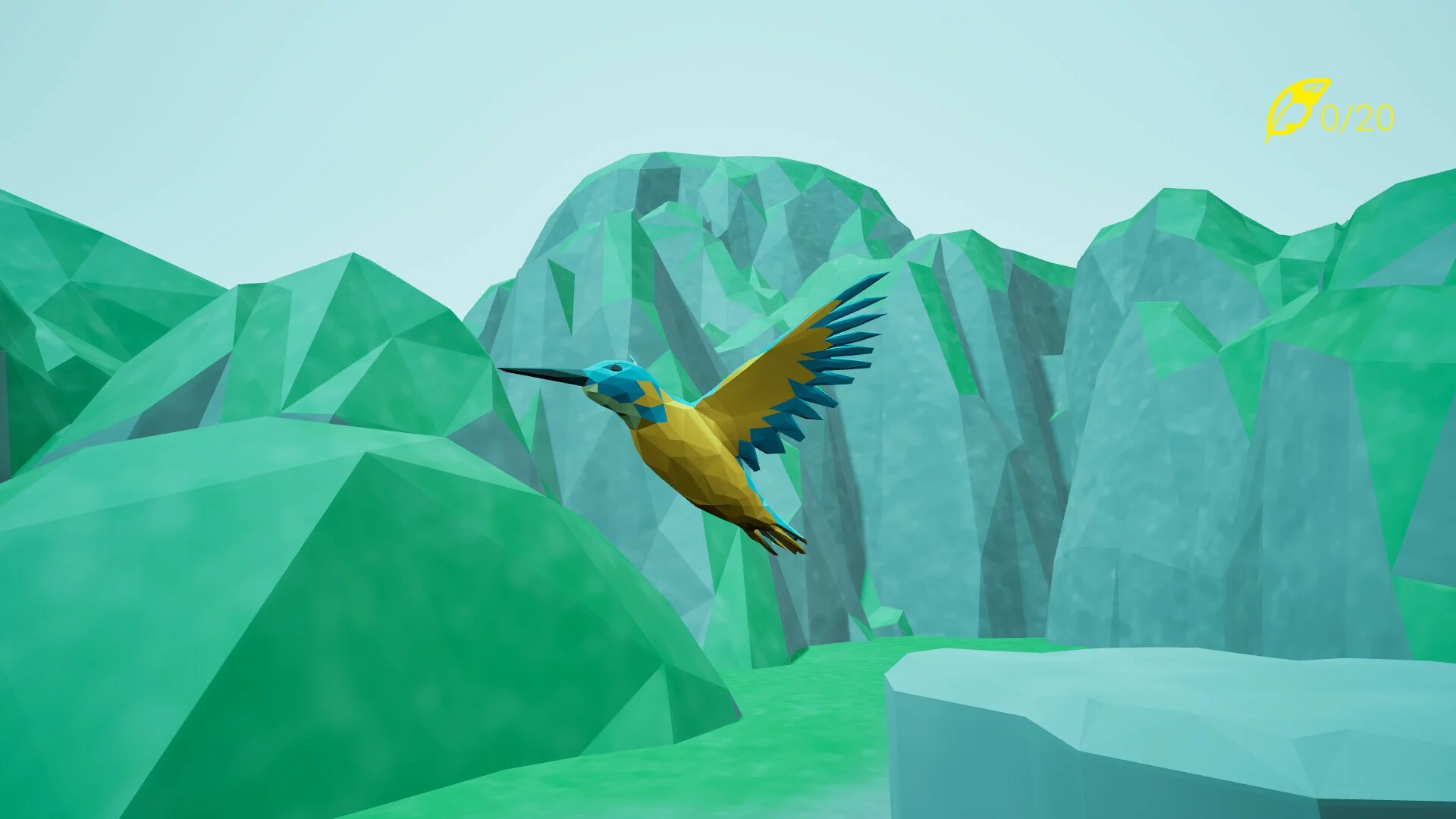 Изображение игры: Bird Feather: Aquamarine World
