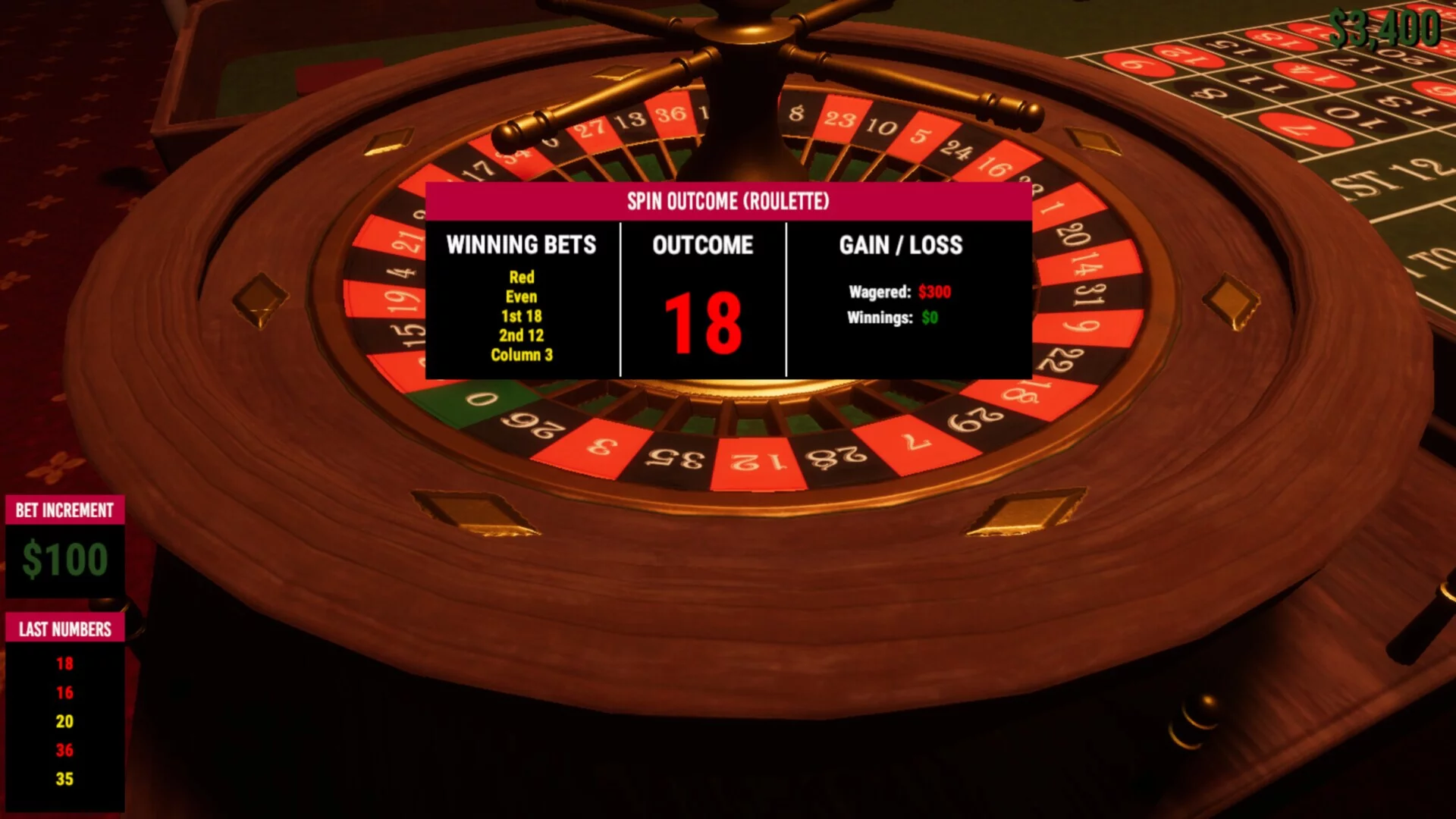 Изображение игры: Roulette Simulator 2025