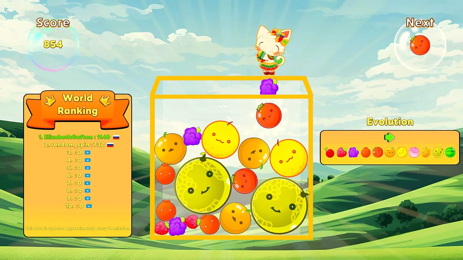 Изображение игры: Suika Watermelon Fruits