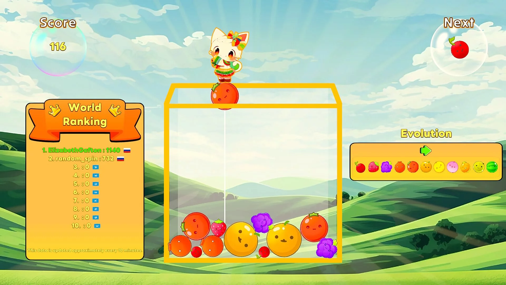 Изображение игры: Suika Watermelon Fruits