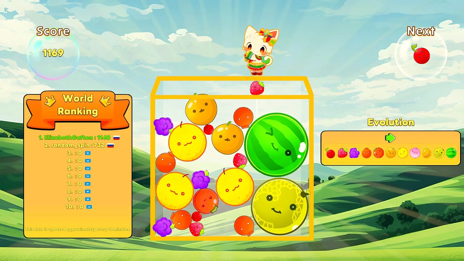 Изображение игры: Suika Watermelon Fruits