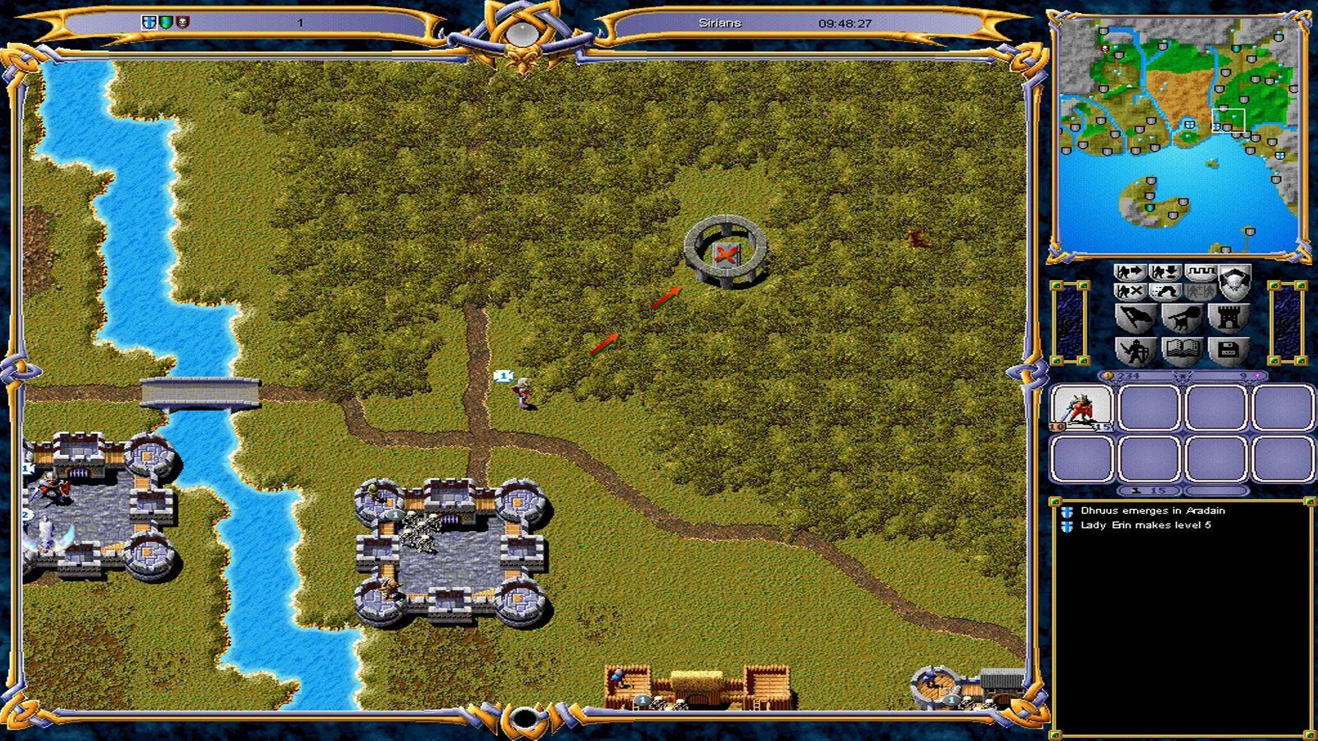 Изображение игры: Warlords III: Darklords Rising