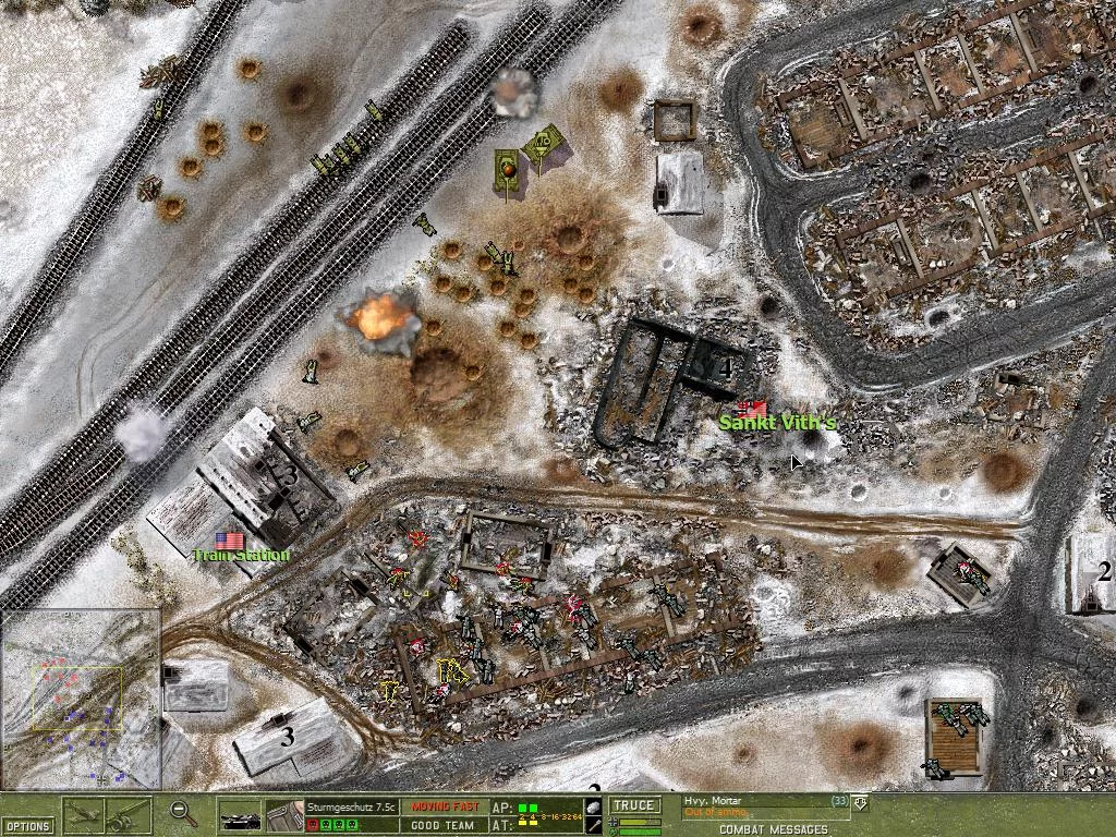 Изображение игры: Close Combat 4: The Battle of the Bulge