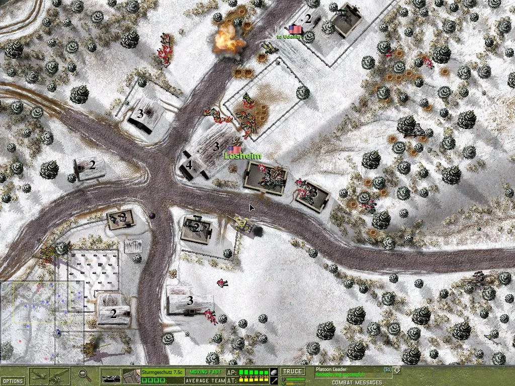 Изображение игры: Close Combat 4: The Battle of the Bulge